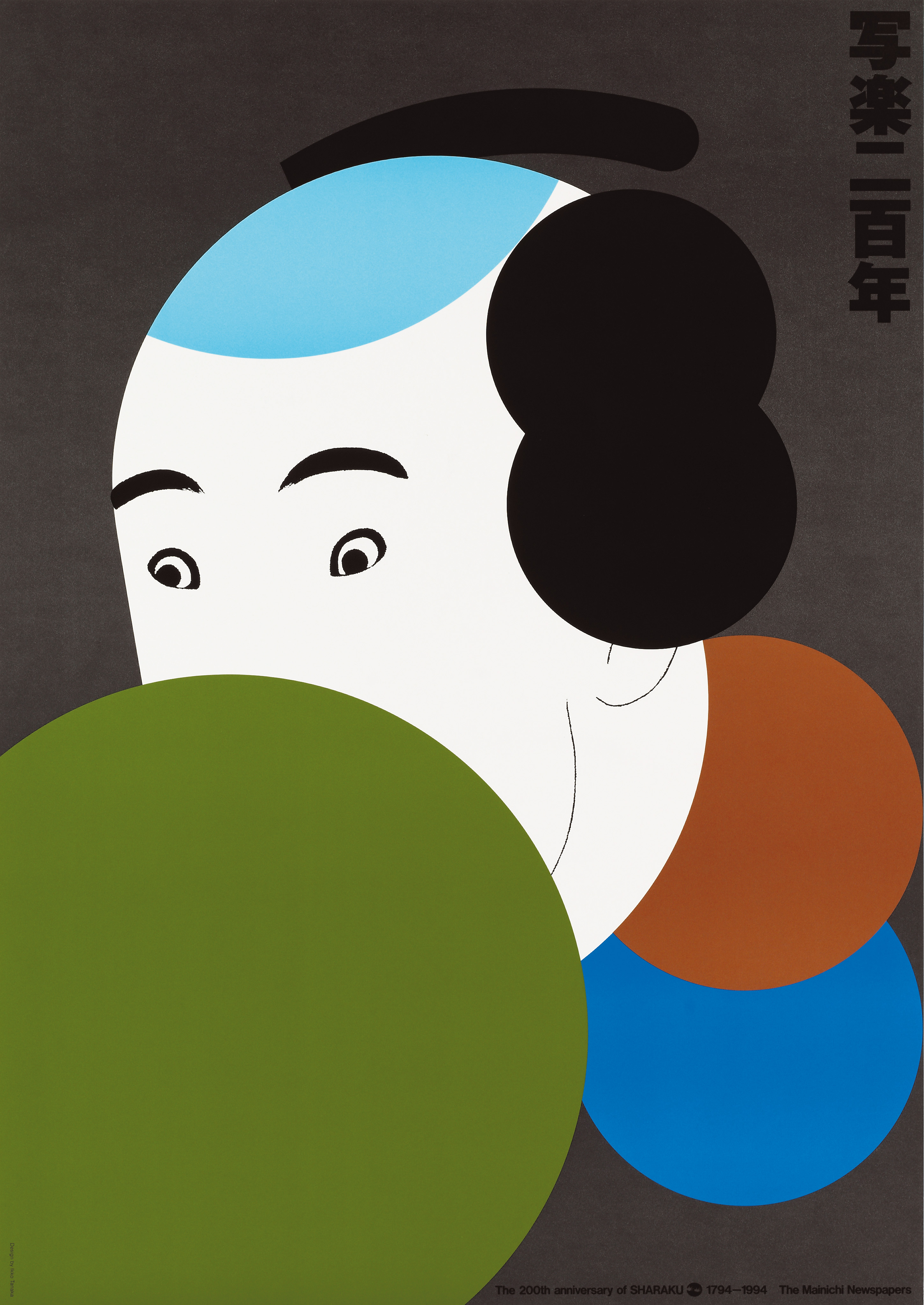 tanaka-sharaku-poster-by-ikko-tanaka